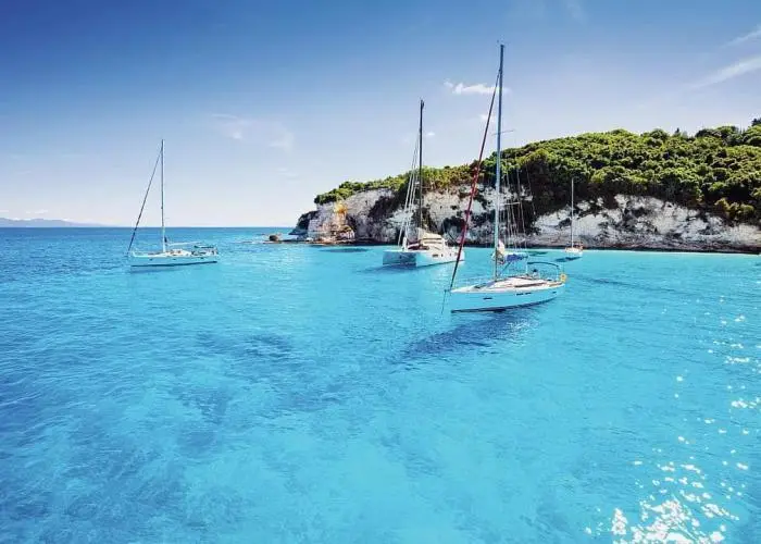 Book your Paxos and Antipaxos boat trip from Corfu today. Visit Blue Caves, swim in Antipaxos and enjoy stunning island views. Limited seats available with free transfer included.