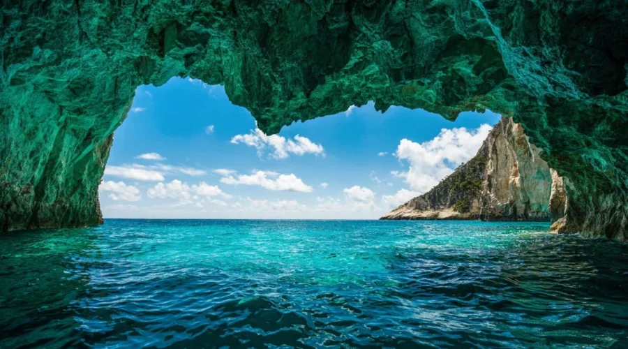 cofu day cruise to blue lagoon n caves from messonghi