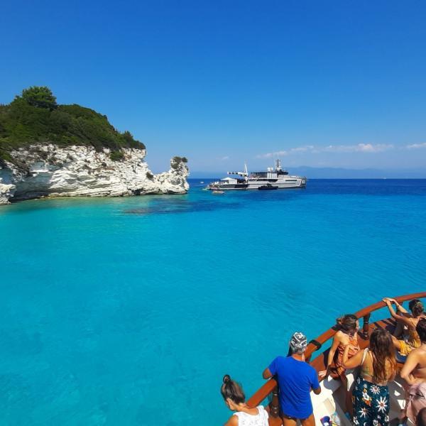 Paxos Antipaxos excursion croisière Corfou excursion Meteores Corfou