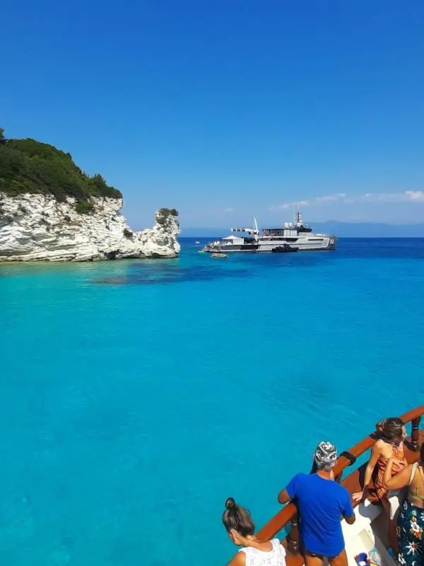 Paxos Antipaxos excursion croisière Corfou excursion Meteores Corfou