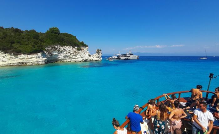 Paxos Antipaxos excursion croisière Corfou excursion Meteores Corfou