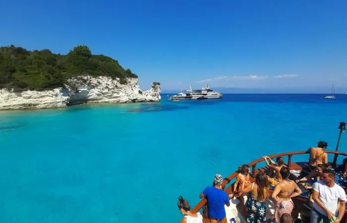 Paxos Antipaxos excursion croisière Corfou excursion Meteores Corfou
