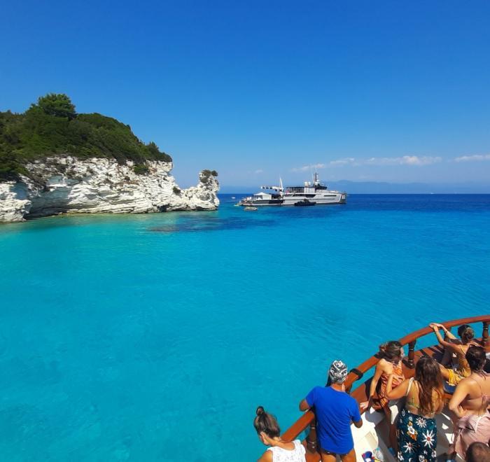 Paxos Antipaxos excursion croisière Corfou excursion Meteores Corfou