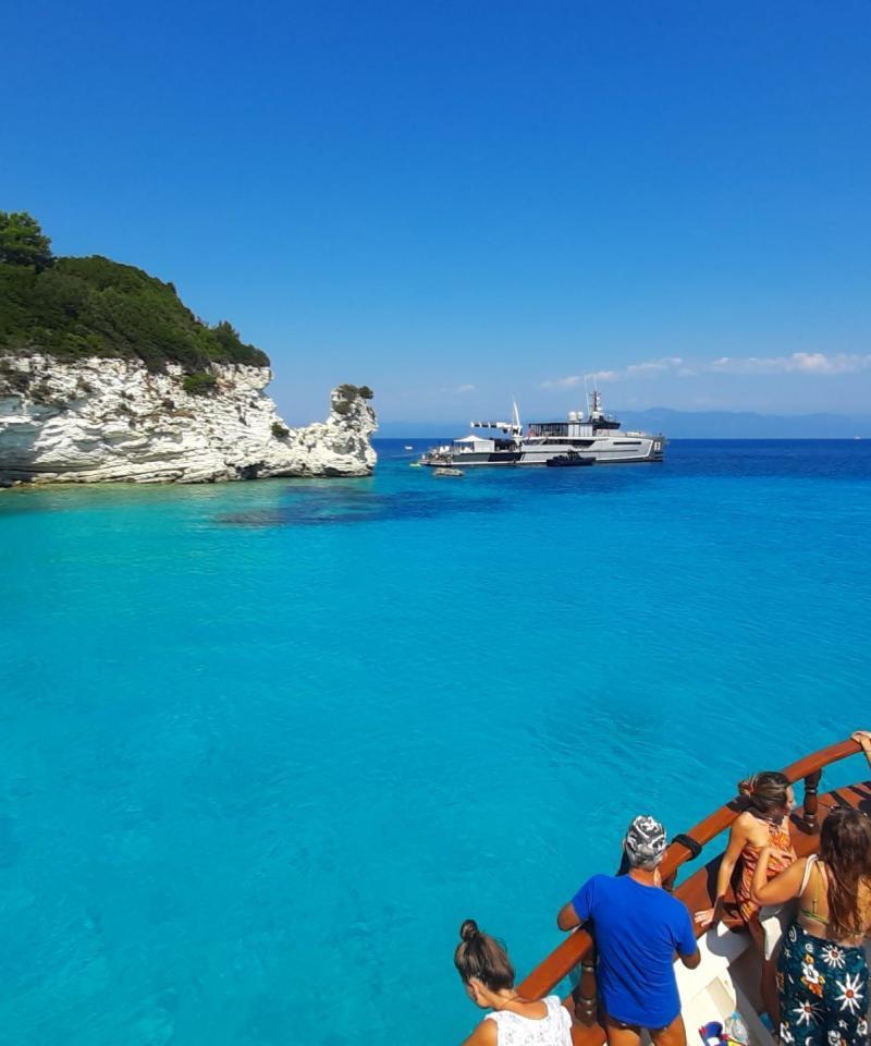Paxos Antipaxos excursion croisière Corfou excursion Meteores Corfou