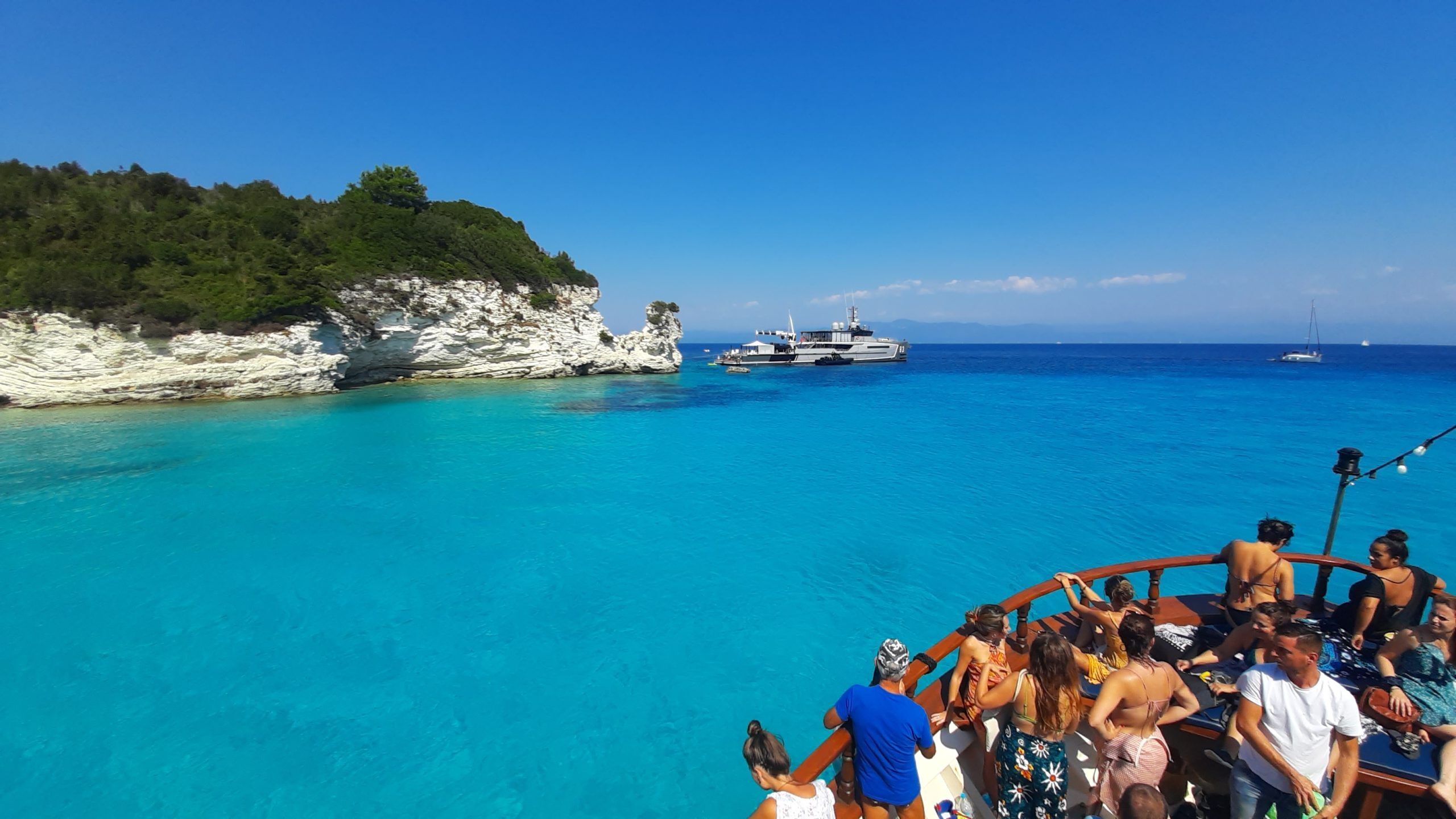 Paxos Antipaxos excursion croisière Corfou excursion Meteores Corfou
