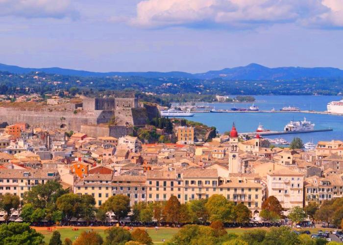 old town Corfu Bus/Boat excursions tel:+306980098897 Corfu Paxos trips Boat excursions