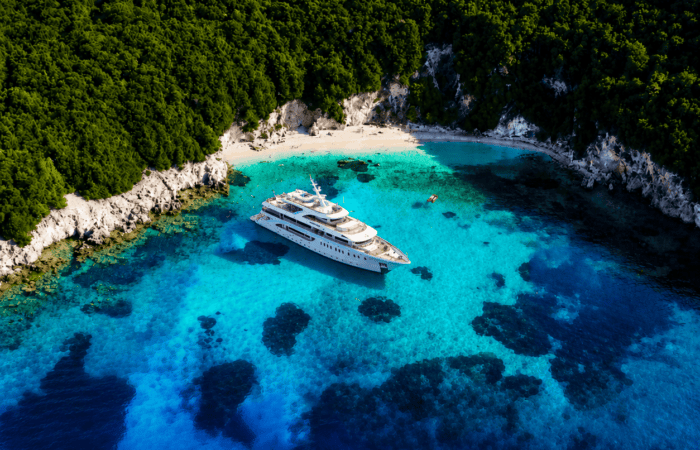 parga blue lagoon boat trip from corfu