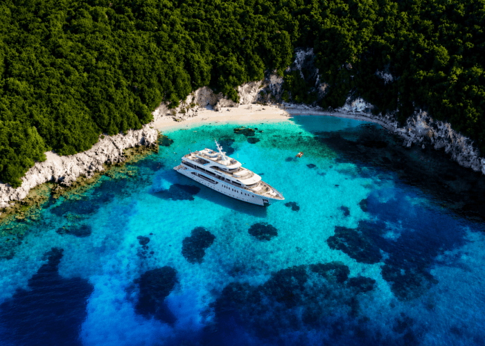parga blue lagoon boat trip from corfu