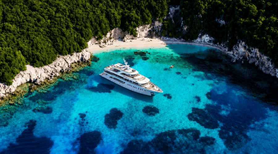 parga blue lagoon boat trip from corfu