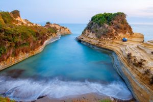 Famous,Canal,D'amour,Beach,With,Beautiful,Rocky,Coastline,In,Amazing corfu daytrip