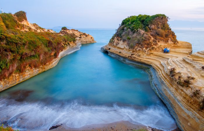 Famous,Canal,D'amour,Beach,With,Beautiful,Rocky,Coastline,In,Amazing corfu daytrip