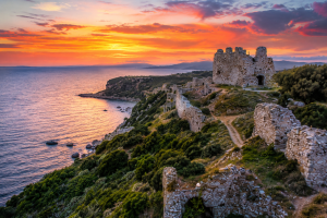 Pirate Legends of South Corfu at Sunset