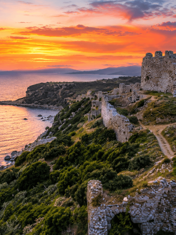 Pirate Legends of South Corfu at Sunset