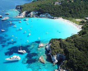 PAXOS ANTIPAXOS CORFU BOAT TRIP EXCURSION DAILY CRUISE MESSONGHI