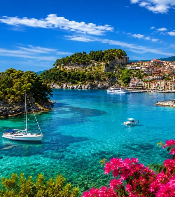 boat tripcorfu to parga day cruise